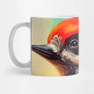 Woodpecker Bird Animal Discovery Adventure Nature Planet Earth Paint Mug